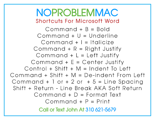 word for mac 2011 command alt c